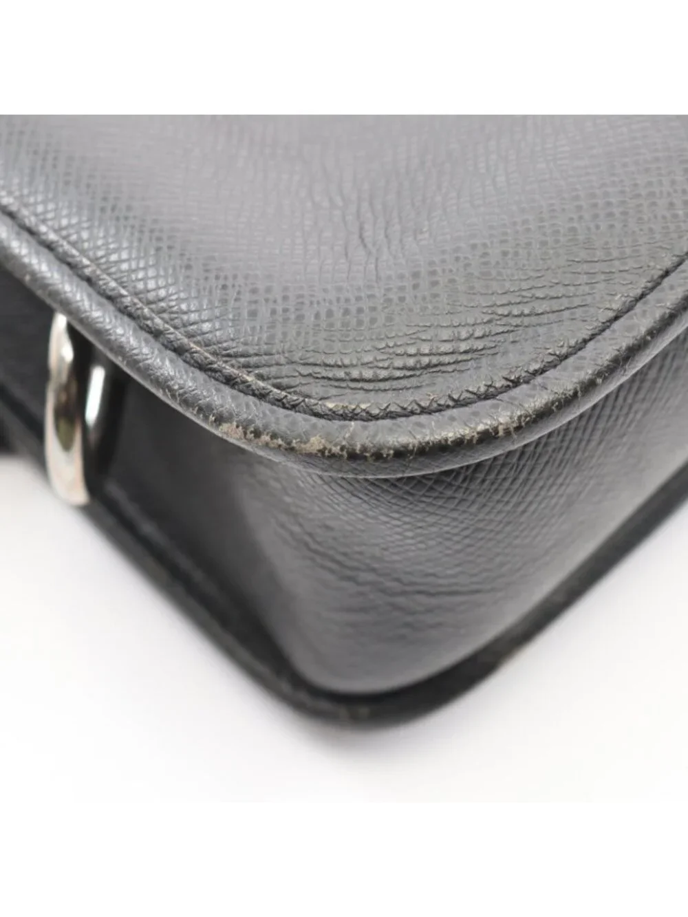 Louis Vuitton Shoulder Bag Andrey Ardoise Leather